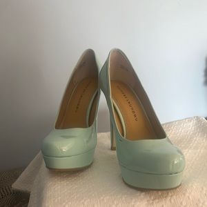 Chinese Laundry Teal Heels